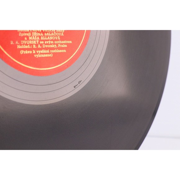 Jiřina Salačová & Máša Allanová - Sukýnka 1943 78 rpm Record Ultraphon B 14040 - Picture 7 of 16